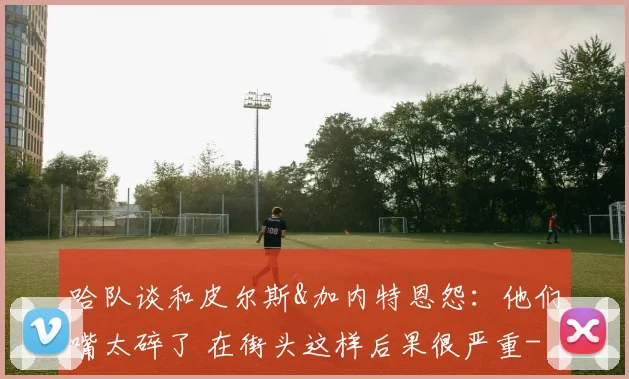 哈队谈和皮尔斯&加内特恩怨：他们嘴太碎了 在街头这样后果很严重